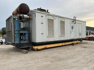 Caterpillar 3512 Diesel Generator Set in Sound Enclosure